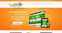Desktop Screenshot of easyirish.com